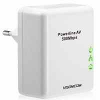 500Mbps Wall-mount Powerline Network Adapter VPA501M