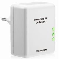 200Mbps Wall-mount Powerline Network Adapter VPA201M